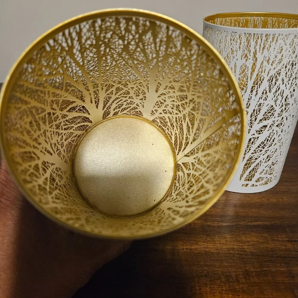 🔆3 for $20! Set of 2 Cylinder Candle Holders - Picture 3 of 5